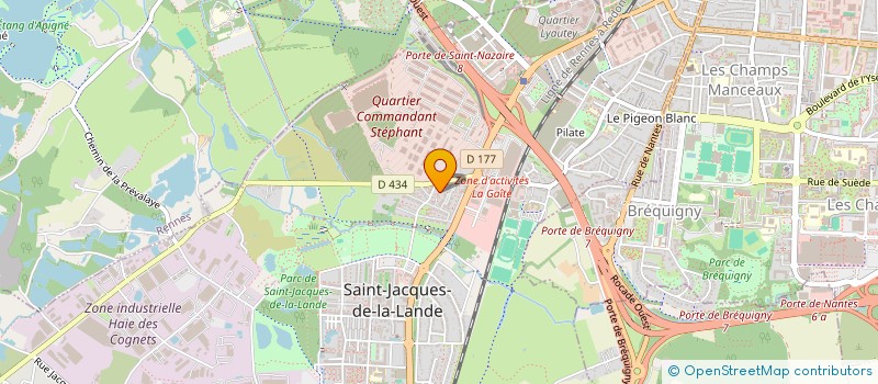 localisation de l'entreprise MADAME ARIANE TAYOT à SAINT-JACQUES-DE-LA-LANDE