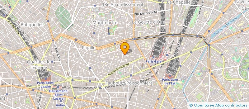 localisation de l'entreprise MADAME ARIANE TOUSSAINT  PARIS