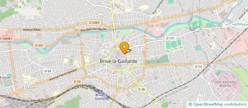 localisation de l'entreprise MADAME ARIANE VERDIER à BORDEAUX
