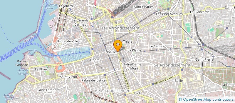 localisation de l'entreprise MADAME ARIANE VIRADETH à MARSEILLE
