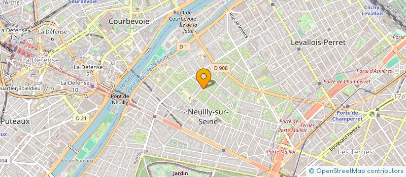 localisation de l'entreprise MADAME ARIANNA FEBI à NEUILLY-SUR-SEINE