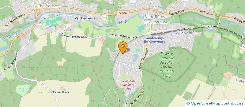 localisation de l'entreprise MADAME ARIANNA FILORAMO  SAINT-REMY-LES-CHEVREUSE