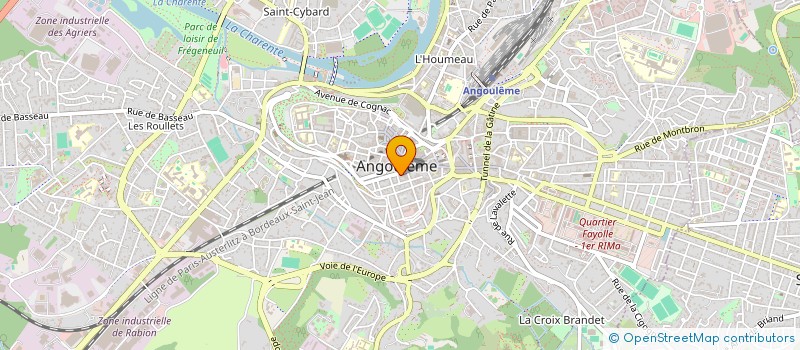 localisation de l'entreprise MADAME ARIANNA MONTICELLI à ANGOULEME