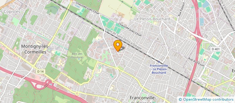 localisation de l'entreprise MADAME ARIANNA VALLE SALAZAR  FRANCONVILLE