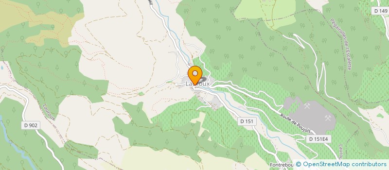 localisation de l'entreprise MADAME ARIANWEN MORGAN à SAINT-PRIVAT