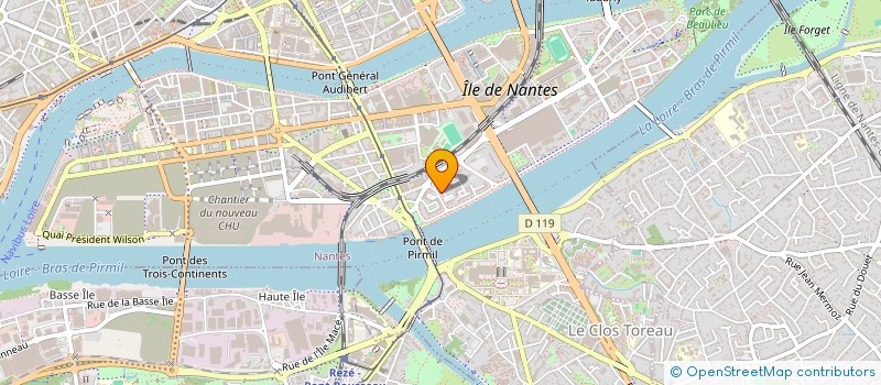 localisation de l'entreprise MADAME ARIBA AFTAT à NANTES