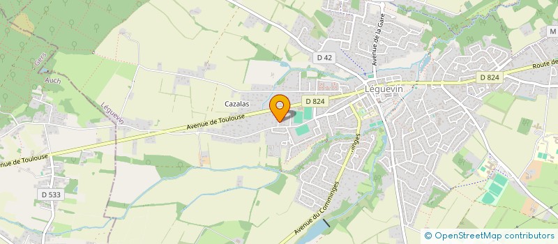 localisation de l'entreprise MADAME ARIDA AJANOVIC  LEGUEVIN