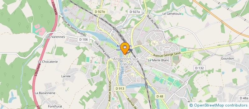 localisation de l'entreprise MADAME ARIEDA OVAN à ARGENTON-SUR-CREUSE
