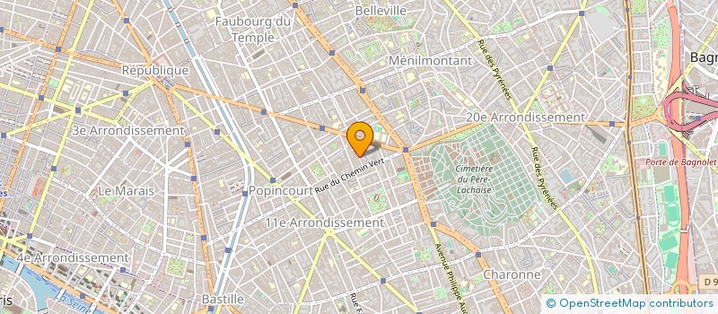 localisation de l'entreprise MADAME ARIEL GINGEMBRE  PARIS