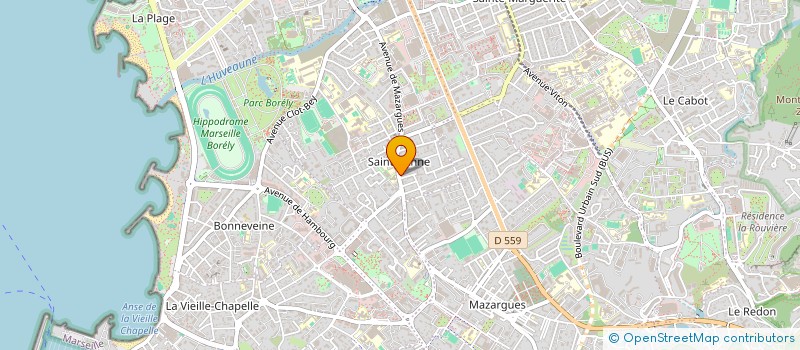 localisation de l'entreprise MADAME ARIELLE BEAUFILS  MARSEILLE