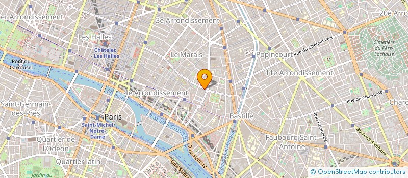 localisation de l'entreprise MADAME ARIELLE CAMBESSEDES  PARIS