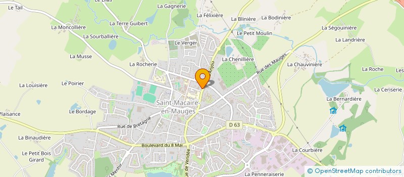 localisation de l'entreprise MADAME ARIELLE DAUCE à SEVREMOINE