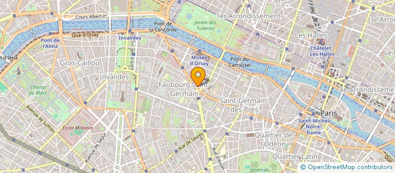 localisation de l'entreprise MADAME ARIELLE DOMBASLE  PARIS