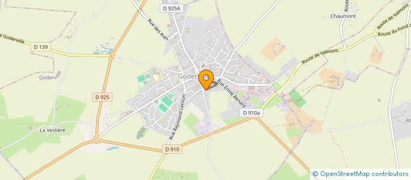 localisation de l'entreprise MADAME ARIELLE FIQUET  GODERVILLE