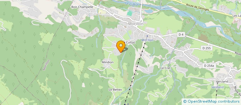 localisation de l'entreprise MADAME ARIELLE GAIDON  MORILLON