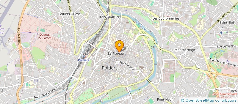 localisation de l'entreprise MADAME ARIELLE GRUNDMAN à POITIERS