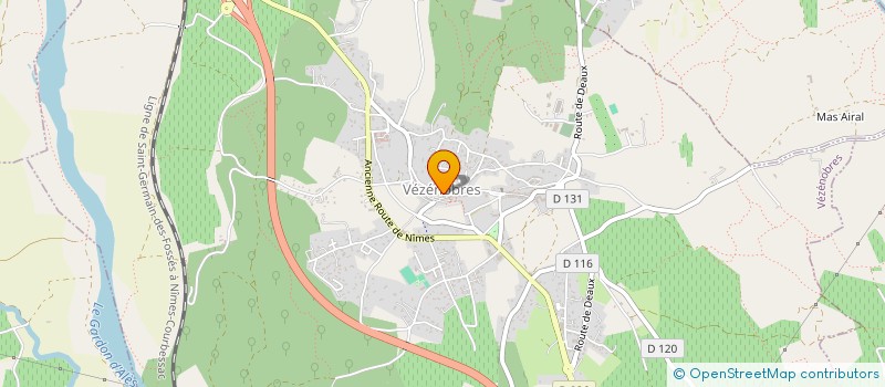 localisation de l'entreprise MADAME ARIELLE HATTAB  ALES