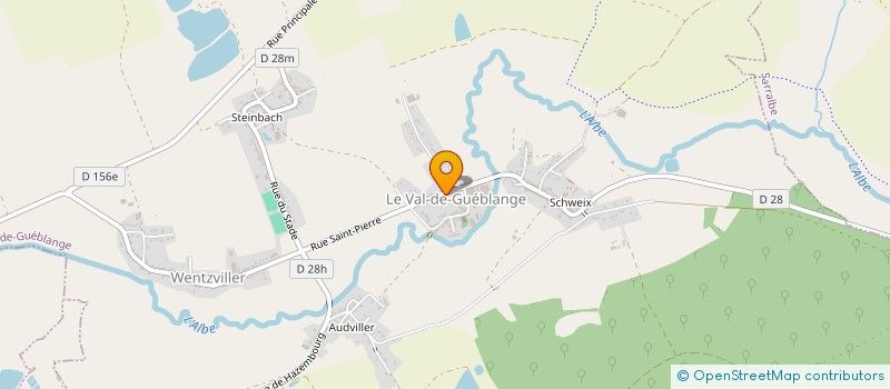 localisation de l'entreprise MADAME ARIELLE KREBS  LE VAL-DE-GUEBLANGE