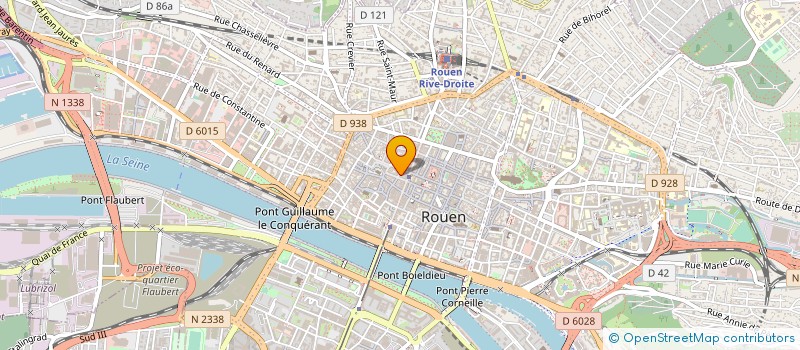 localisation de l'entreprise MADAME ARIELLE LE GUEDES  ROUEN