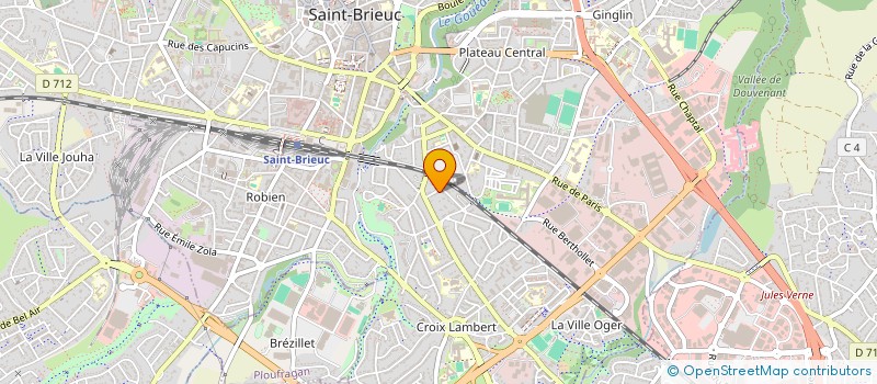 localisation de l'entreprise MADAME ARIELLE LEBATTEUX à SAINT-BRIEUC