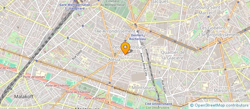 localisation de l'entreprise MADAME ARIELLE MARZIN  PARIS