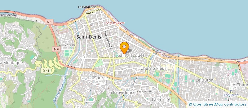 localisation de l'entreprise MADAME ARIELLE ORTET-ALCANTARA à SAINT-DENIS