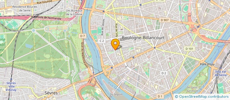 localisation de l'entreprise MADAME ARIELLE OUAYOUN à BOULOGNE-BILLANCOURT
