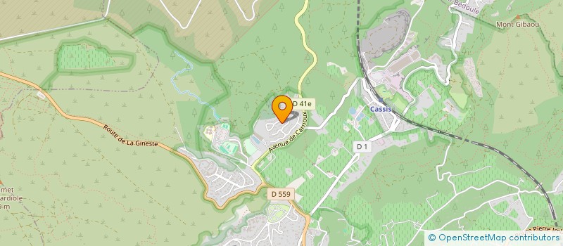 localisation de l'entreprise MADAME ARIFA MEDDAH  CASSIS