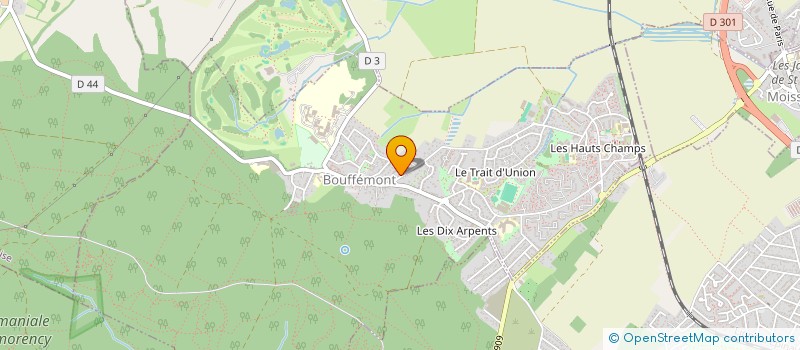 localisation de l'entreprise MADAME ARIGE FARES  BOUFFEMONT