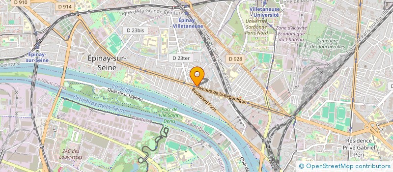 localisation de l'entreprise MADAME ARIJ AHMED à EPINAY SUR SEINE