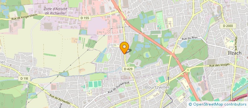 localisation de l'entreprise MADAME ARIJETA RAMADANI  KINGERSHEIM