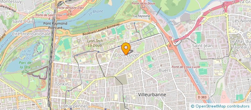 localisation de l'entreprise MADAME ARINA FURNON  VILLEURBANNE