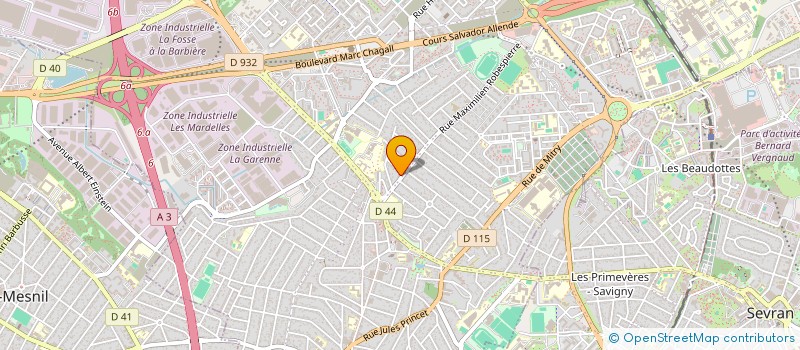 localisation de l'entreprise MADAME ARINA RAILEAN à AULNAY-SOUS-BOIS
