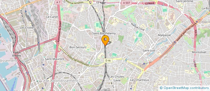 localisation de l'entreprise MADAME ARIUNUYANGA ERDENEBILEG à MARSEILLE