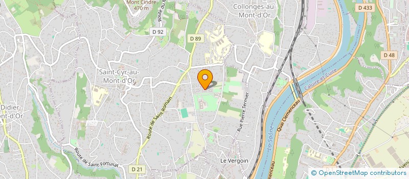 localisation de l'entreprise MADAME ARIYA DUPART  SAINT-CYR-AU-MONT-D'OR