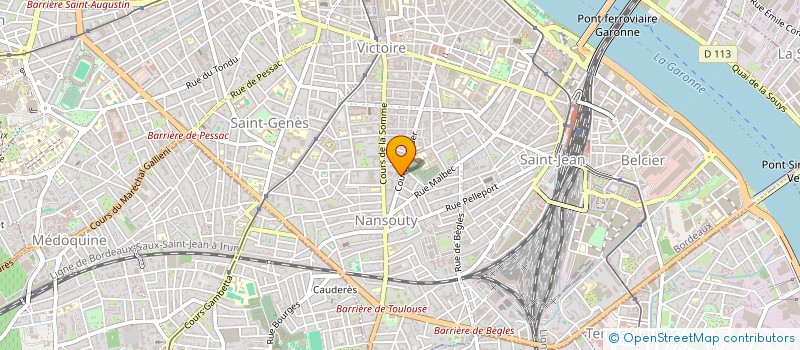 localisation de l'entreprise MADAME ARKAME KAWTAR  BORDEAUX