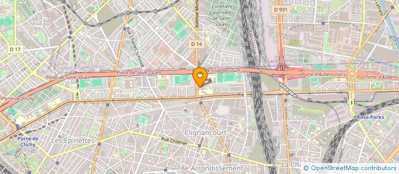 localisation de l'entreprise MADAME ARLENE BONNEFOY  PARIS