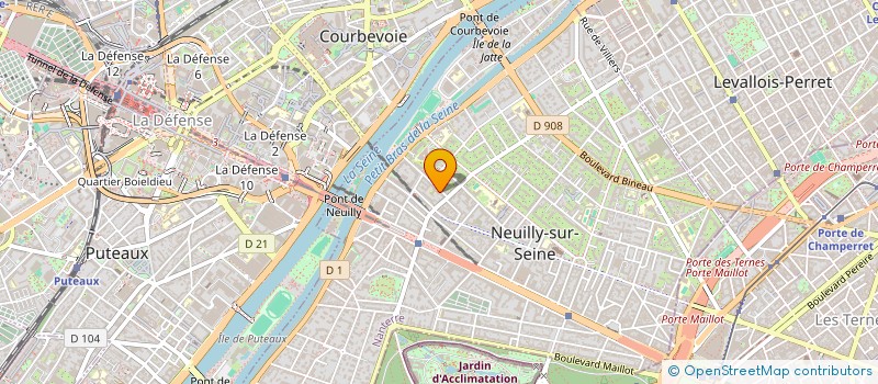 localisation de l'entreprise MADAME ARLENE BURGISS KEMPLER à NEUILLY-SUR-SEINE