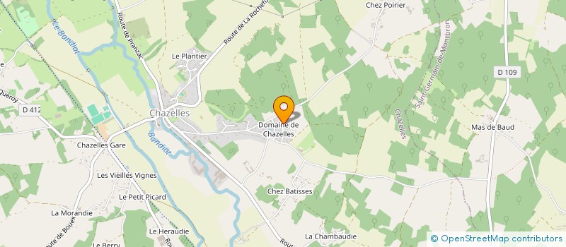 localisation de l'entreprise MADAME ARLENE HILDENBRAND à CHAZELLES