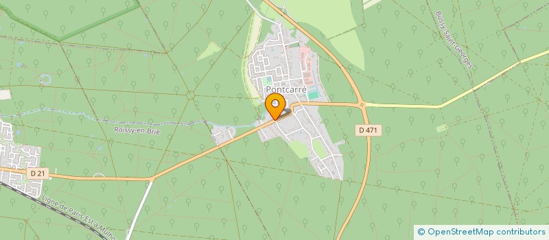 localisation de l'entreprise MADAME ARLENE NUNES TELES  PONTCARRE