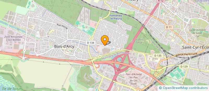 localisation de l'entreprise MADAME ARLETA CARMEN ANGELESCU  LE CHESNAY-ROCQUENCOURT