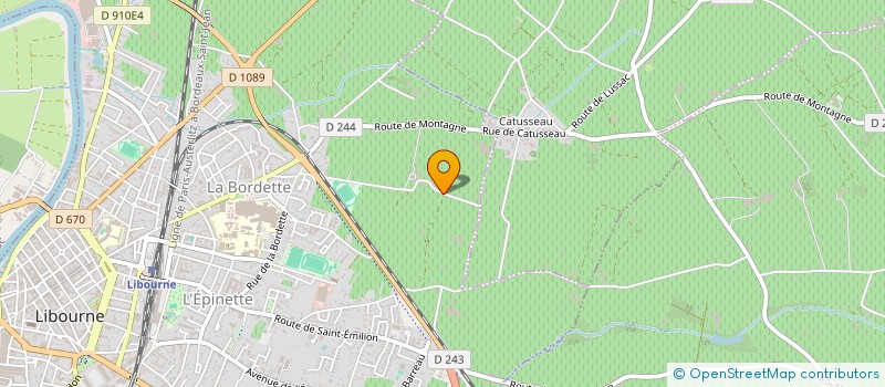 localisation de l'entreprise MADAME ARLETTE BEGUIN à LIBOURNE