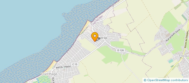 localisation de l'entreprise MADAME ARLETTE BELLEVERGUE à PETIT-CAUX
