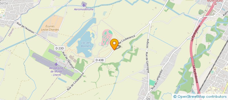 localisation de l'entreprise MADAME ARLETTE BELLIURE  MURET