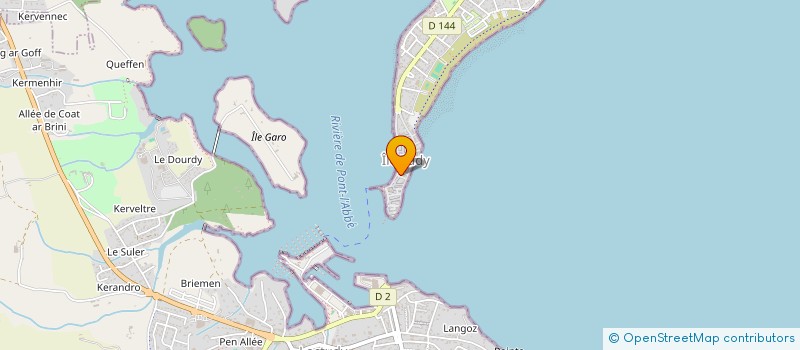 localisation de l'entreprise MADAME ARLETTE BONFILS  ILE-TUDY