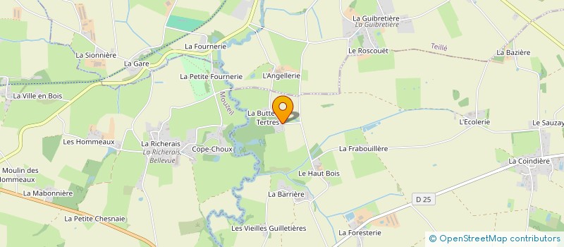 localisation de l'entreprise MADAME ARLETTE BORE à MESANGER