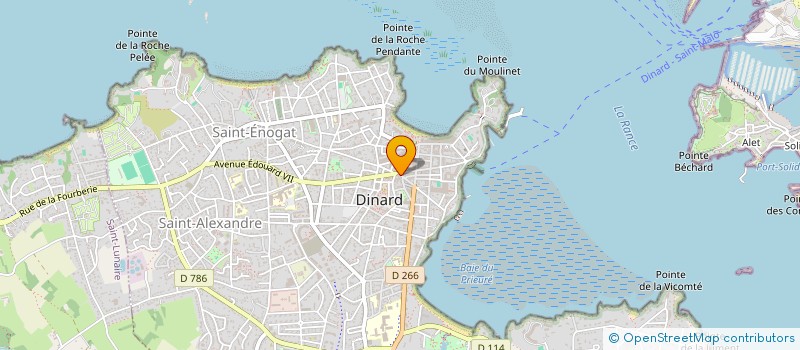 localisation de l'entreprise MADAME ARLETTE BRIERE  DINARD