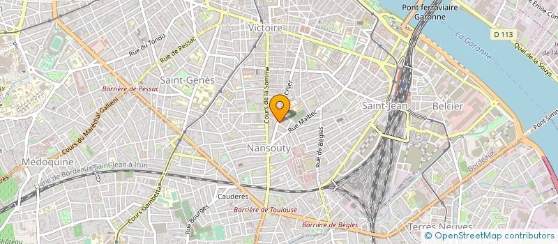 localisation de l'entreprise MADAME ARLETTE BROUCA à BORDEAUX