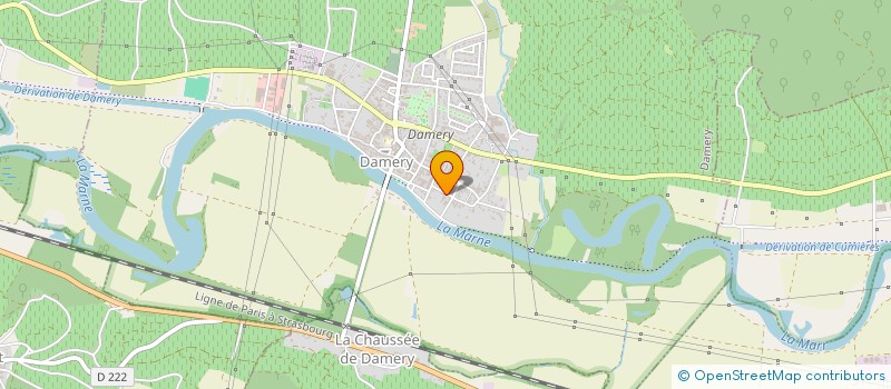 localisation de l'entreprise MADAME ARLETTE CAILLEZ  DAMERY