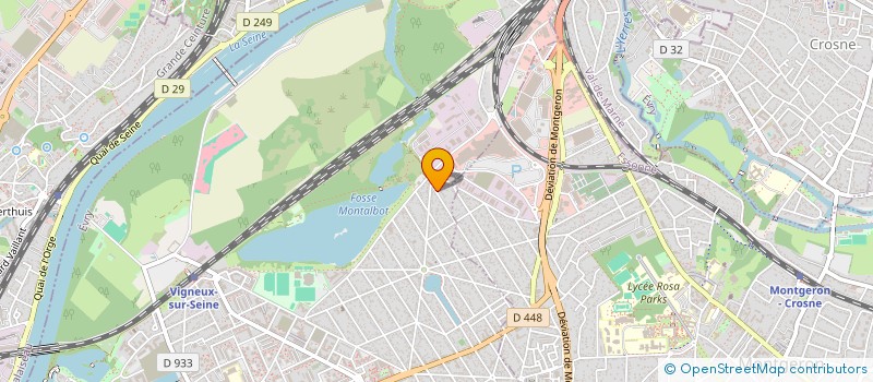 localisation de l'entreprise MADAME ARLETTE CALLUYERE  VIGNEUX-SUR-SEINE